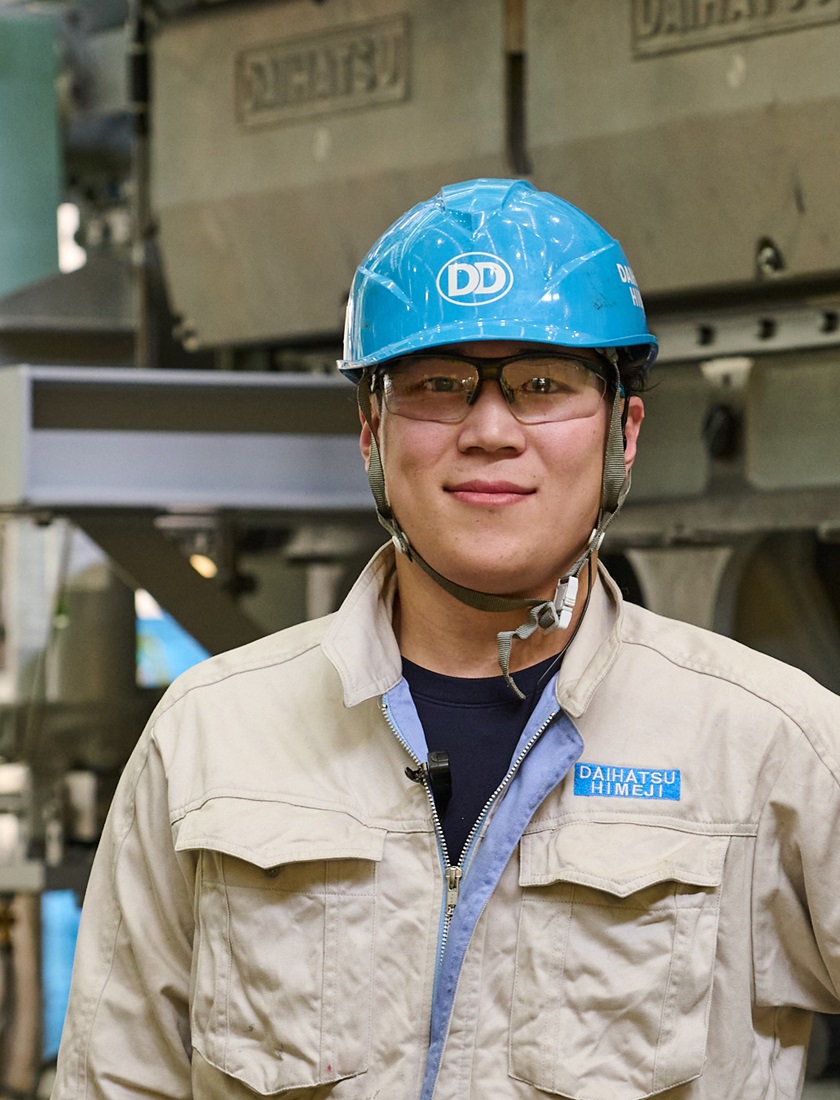 Y・T(ダイハツインフィニアース姫路株式会社<br>製造グループ 組立係)